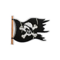 Pirate fer sur patchs carte au trésor patchs de broderie Logo patchs personnalisés décoration de l'équipe des enfants autocollant en tissu de pieuvre
