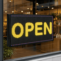 Insegna LED Commerciale per Interni, Pannello Elettronico Personalizzato per Messaggi, per Promozione Aziendale e Branding
