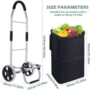 <strong>Shopping</strong> Cart With Waterproof <strong>Replacement</strong> <strong>Bag</strong> Folding Storage <strong>Bag</strong> <strong>for</strong> <strong>Trolley</strong> Hand Cart - Product Image 5