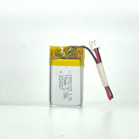 Baterías recargables de iones de litio, 501520 501525 501530 501540 125mAh 190mAh 200mAh 300mAh 3,7 mAh Lipo V