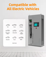 Chargeur rapide DC YIXINDIAN pour voitures électriques 40kW 60kW 80kW 120kW 160kW CCS1/CCS2/CHAdeMO/GB/T Sûr et intelligent, compatible énergie solaire PV BESS