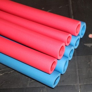 Manchon de protection en plastique caoutchouc coloré pour tuyaux PPR, tuyaux d'eau rouge et bleu, manchons de câbles pour climatisation, cuivre, fer - Product Image 3