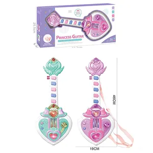 女童学习学习家庭学校教育益智乐器玩具智能轻音乐公主儿童吉他玩具