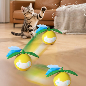 Balle de <span class=keywords><strong>jeu</strong></span> électrique intelligente pour chat, anti-chute, auto-animée, anti-ennui, jouet interactif pour chats et chatons, fournitures pour animaux de compagnie - Product Image 4