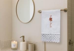 Toalla de Lino para Invitados de Halloween FLL, Toalla de Mano Festiva, Toalla Absorbente de Lino y Algodón para Decoración de Cocina y Baño - Product Image 2