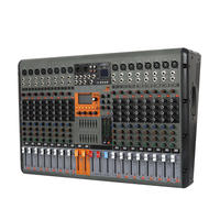 Console de son numérique professionnelle 650W 16 canaux avec double effets DSP 99, interface USB