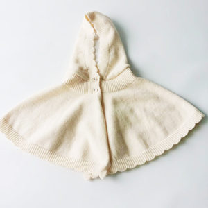 Scialle con cappuccio in cotone per neonati e neonati personalizzabile scialle con cappuccio - Product Image 6