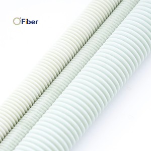 Lightweight Cutting Processing GFRP <strong>Threaded</strong> Rod High Tensile Strength <strong>Fiberglass</strong> <strong>Rebar</strong> <strong>Threaded</strong> Rods - Product Image 1