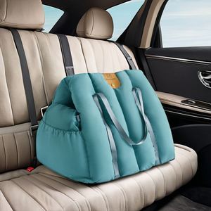 Upgraded Pet Car Booster Seat <b>Bed</b> for Dogs & Cats Waterproof Washable Travel <b>Bag</b> Safe Elevated Cozy Portable Carrier - Product Image 3