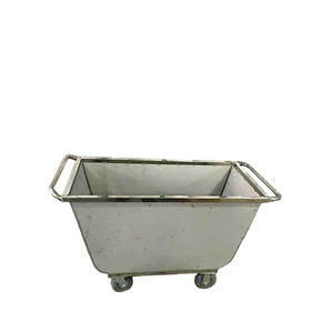 가축 및 돼지용 사료 트럭 닭 농장 사료용 스테인리스 스틸 사료 트럭 트롤리 - Product Image 4