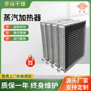 Radiateur à tubes à ailettes Bu Yuan Steam Finned Tube, échangeur de chaleur tubulaire SRZ pour équipement auxiliaire de salle de séchage - Product Image 4