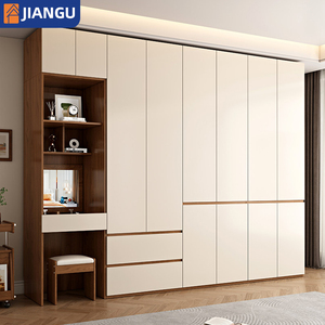 Armadio Moderno Indipendente su Misura con Organizzatore per Vestiti, Design <span class=keywords><strong>Salvaspazio</strong></span> per Arredamento Villa - Product Image 2