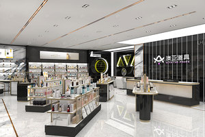 02-dyasb-a03 Kosmetische Winkel Toonbank Hot Selling Beautywinkel <span class=keywords><strong>Display</strong></span> Tafel Met Zwart Goud <span class=keywords><strong>Display</strong></span> Staat Voor Winkels - Product Image 6