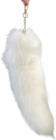 Masque animal de mascarade demi-visage masque de chat à fourrure bricolage petit renard masque Cosplay fête queue accessoires ensemble scène Performance ensemble