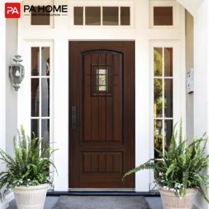 Pinai หลักประตูไม้ออกแบบด้าน<span class=keywords><strong>หน้า</strong></span>หมุนประตูทางเข้าสำหรับ<span class=keywords><strong>บ้าน</strong></span> - Product Image 5