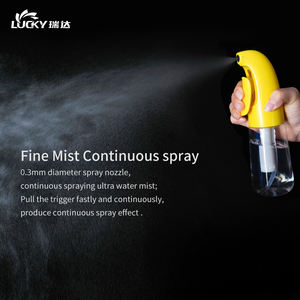 Plastik 200ml mavi yüksek basınçlı su püskürtme saç şekillendirici temizlik ve sulama çiçekler için sürekli püskürtücü şişe - Product Image 3