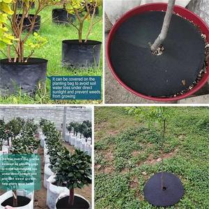 <span class=keywords><strong>Toile</strong></span> <span class=keywords><strong>de</strong></span> <span class=keywords><strong>paillage</strong></span> ronde anti-mauvaises herbes pour jardinage, tapis anti-herbe, <span class=keywords><strong>toile</strong></span> paysagère non tissée, bâche anti-herbe - Product Image 6