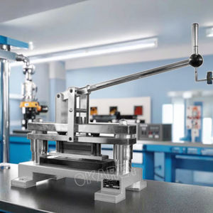 Machine de coupe de test d'écrasement d'anneau de papier pour l'analyse de compression de carton, <span class=keywords><strong>instrument</strong></span> d'essai en laboratoire standard ISO - Product Image 5