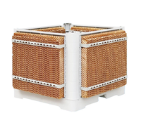 Coussin de refroidissement évaporatif en nid d'abeille haute densité, rideau d'eau à contrôle de température pour poulailler, ferme laitière et élevage
