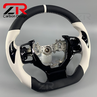 Accessoires de voiture pour Lexus IS250 IS300 IS350 RC F NX LC500 RX GS, volant sport personnalisé en fibre de carbone et cuir véritable