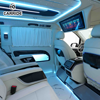 Accessoires intérieurs pour fourgonnette d'affaires Carride Vito VIP : Sièges capitaine en alliage d'aluminium, pack toit étoilé, design portable, luxe