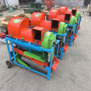 เครื่องกะเทาะเมล็ดอเนกประสงค์ 500 กก./ชม. มอเตอร์เหล็กกล้าคาร์บอน สำหรับการแปรรูปงาดำ งา และข้าวฟ่าง - Product Image 4