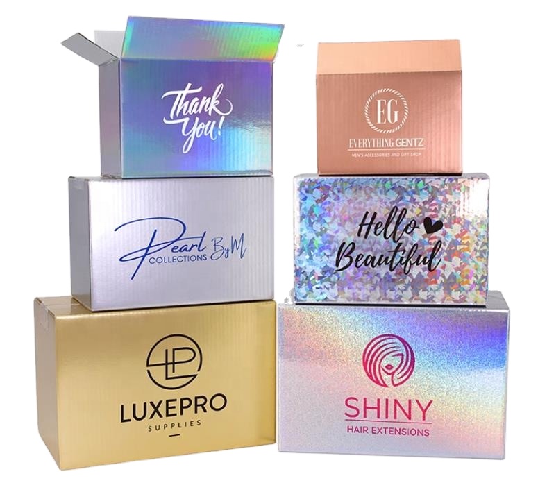 E-commerce Corrugated Package Luxury Accessories Packaging Box Large Carton Box Custom Size Shipping Boxes