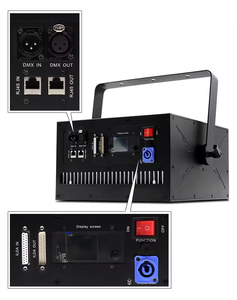 1500 tuyết máy + 1500 sương mù máy + đám cưới Laser 10W 15W 20W Cinderella Tuyết hiệu ứng Lazer Led hoạt hình bên Đèn sân khấu - Product Image 6