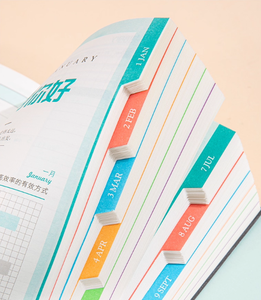 2026 A5 New Schedule Book High-Appearance Work Week Plan Notebook Thickened <b>Journal</b> Book for College Students Customizable Logo - Product Image 5