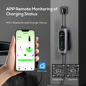 แอป Ovrod WiFi สำหรับชาร์จรถยนต์ไฟฟ้า 7kW GB/T เครื่องชาร์จรถยนต์ 32A เฟสเดียว พร้อมรีโมทคอนโทรล สถานีชาร์จแบบพกพา - Product Image 5