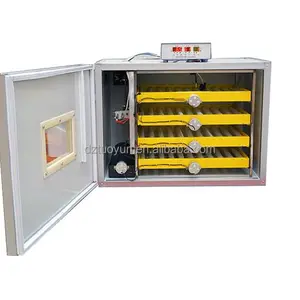 TUOYUN Good Quality Dual Power Supply Eggs Provided Ac Dc Full Auto Incubator 200 Egg Incubators Duck