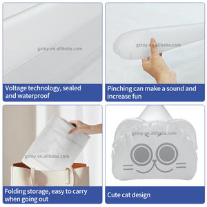 Nouveau chat en forme <span class=keywords><strong>de</strong></span> <span class=keywords><strong>lit</strong></span> d'enfant en bas âge berceau pare-chocs petite cloche queue interactive enfant en bas âge barrière <span class=keywords><strong>de</strong></span> chevet gonflable <span class=keywords><strong>lit</strong></span> Rail pour enfants bébé - Product Image 4