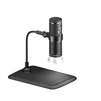 Mikroskop Digital Monokuler Profesional Berkualitas Tinggi 1000x 10x IP54 8 LED USB untuk Perbaikan Ponsel