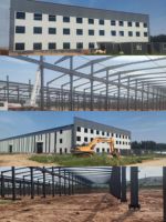 Hangars préfabriqués en métal de kits en acier résistants d'entrepôt pour cultiver/stockage industriel