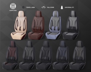 ชุดหุ้มเบาะรถยนต์หนังแท้ Marcan ดีไซน์ทรงวีทันสมัย แบบครอบคลุม 360 องศา เหมาะสำหรับรถยนต์หลากหลายรุ่น - Product Image 6