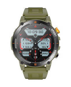 Chất Lượng Cao W3 Thông Minh Đồng Hồ Cho Phụ Nữ GPS Nhiệt Kế Chronograph Với La Bàn Không Thấm Nước IP67 Silicone Ban Nhạc - Product Image 5