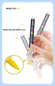 Juego de Marcadores de Pintura Acrílica de Primera Calidad con Punta de Pincel de 36 Colores, Variedad de Superficies, Manualidades, Regalos de Navidad, Embalaje para Regalos, Marcadores de Arte - Product Image 3