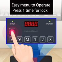 Simar Automatic Lifting Plug and Play Talent Monitor Teleprompter untuk Studio TV dan Siaran