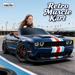 Volant <span class=keywords><strong>de</strong></span> course électrique à déclenchement rapide pour karting, style Muscle Racing, double siège, <span class=keywords><strong>buggy</strong></span> pour adultes et enfants - Product Image 1