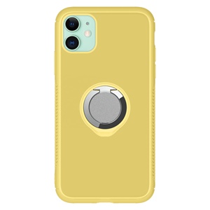 Meilleure Vente Décoloration UV Étui de Téléphone Transparent avec anneau en métal Pour <span class=keywords><strong>Iphone</strong></span> 11 Pro <span class=keywords><strong>Max</strong></span> X XR <span class=keywords><strong>XS</strong></span> <span class=keywords><strong>MAX</strong></span> - Product Image 3