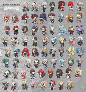 OEM ODM Anime Fire Emblem Standees 280 Personnages Disponibles Précommande - Product Image 4