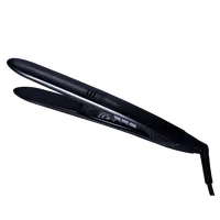 Nano ferro de alisamento iônico ultra-fino, ferro plano profissional com temperatura ajustável, adequado para todos os tipos de cabelo
