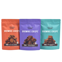 Bolsas Doypack Personalizadas con Impresión de Grado Alimenticio, Diferentes Diseños, para Brownies, Crisps y Otros Alimentos, Bolsas Mylar
