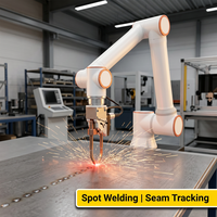 Robot Colaborativo JINWEI FR5, 5 kg, 922 mm, IP54, 6 Ejes, 0.02 mm, CR, CE, ISO 10218, 1 m/s, Aleación de Aluminio y Acero, 1 Año de Garantía