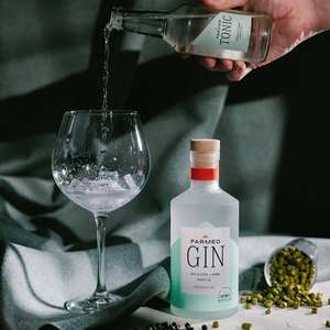 Gin London Dry de Granja al por Mayor, 50cl, Paquete de 6 |   43% de alcohol por volumen |   Etiqueta Personalizada con MOQ Bajo |   Embalaje de Botellas |   Listo para Exportar |   Bertinchamps - Product Image 2
