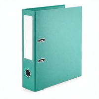Carpeta Archivadora A4 Personalizada de PP con Palanca, 75mm, Gran Capacidad, para Documentos de Oficina, con Etiqueta en el Lomo y Anillas, OEM ODM, Venta al por Mayor de Fábrica