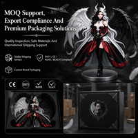 Figura de PVC y ABS Personalizada WEIMEI TOY, Figura de Personaje de Ángel y Demonio, Fabricación OEM Integral, Figura de Anime de PVC con Caja Sorpresa, Venta al Por Mayor