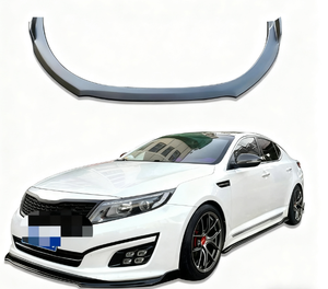 สำหรับ KIA K5 ปี 2011-2013 ชุดแต่งสเกิร์ต<span class=keywords><strong>หน้า</strong></span>แบบเกาหลี สเกิร์ตข้าง ABS สีดำ ติดตั้งแบบสกรู แทนที่ชุดแต่งเดิมจากโรงงาน - Product Image 2