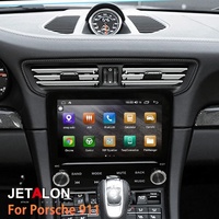 Lecteur multimédia Android à double bouton de 7 pouces HU pour Porsche 911 Boxster Cayman 2014-2017, autoradio stéréo, Carplay, GPS, Navi, 4G WIFI