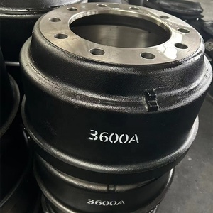 ดรัมเบรกสำหรับรถบรรทุกขายดีในตลาดแคนาดา XH รุ่น 3600A วัสดุ HT250 สำหรับเปลี่ยนอะไหล่รถพ่วงสำหรับงานหนัก - Product Image 4